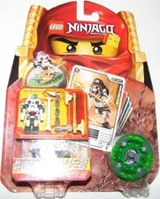 FACTORY SEALED LEGO NINJAGO 2175 WYPLASH Minifigure with Weapons MOC 23pcs