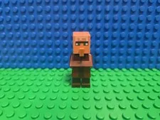 LEGO Villager Minifigure Farmer Minecraft min028 21138 21128 CMF Lot Rare HTF 