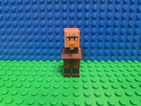 LEGO Villager Minifigure Farmer Minecraft min028 21138 21128 CMF Lot Rare HTF 
