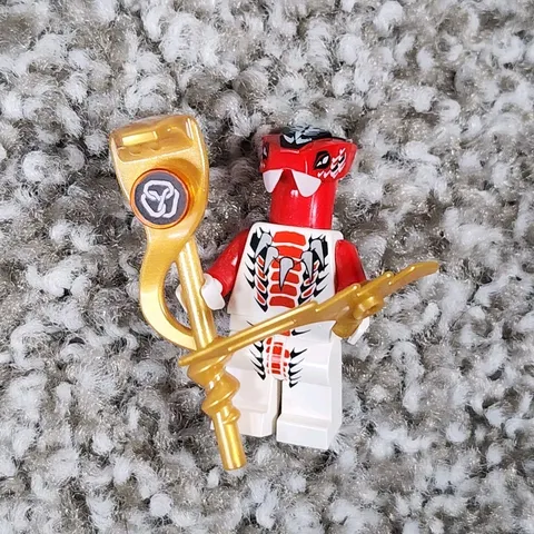 LEGO NINJAGO Minifigure Fang-Suei  njo036 njo0036 Rise of the Snakes 9443