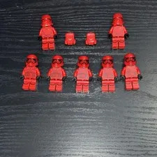 Lego Star Wars Sith Trooper And Jet Trooper Lot of 7