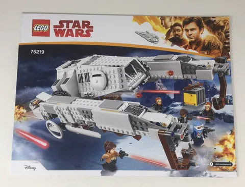 Lego 75219 Star Wars Imperial AT-Hauler Instruction Manual Book Only - No Bricks