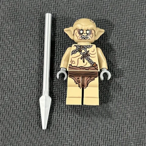 Lego The Hobbit Minifigure Goblin Soldier 1 lor043 79010 Mini Fig RARE