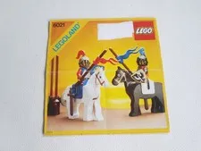 LEGO instructions leaflet for 6021 Jousting Knights 1984 Castle Lion Knights #2