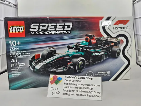 LEGO SPEED CHAMPIONS: Mercedes-AMG F1 W15 Race Car (77244)