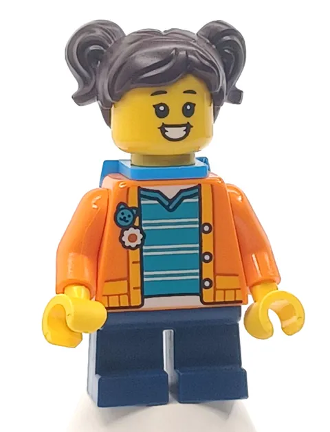 Lego Maddie Minifigure School Girl Daughter with backpack cty1390