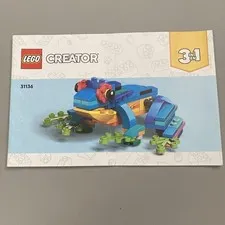 LEGO Star Wars Instruction Manual ONLY #31136 Exotic Frog
