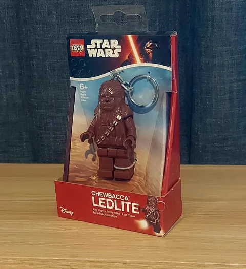 Lego Star Wars Chewbacca Ledlite Key Light Disney 2016 Hunter Leisure