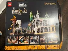 Lego Lord Of The Rings Rivendell 10316 Box And Manual Only