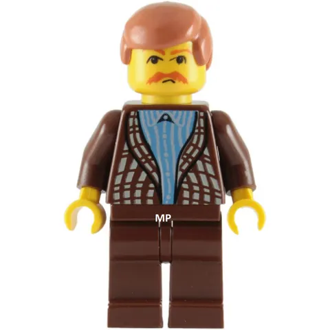 LEGO Harry Potter 4728 Uncle Vernon Dursley  Minifigure 