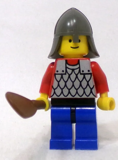 LEGO Castle 6018 cas155 Scale Mail Knight 1990 Minifigure