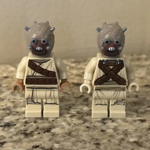 Lego Star Wars Tusken Raider Minifigure Lot of 2