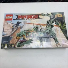 LEGO The LEGO Ninjago Movie: Green Ninja Mech Dragon Box has damage & opened 