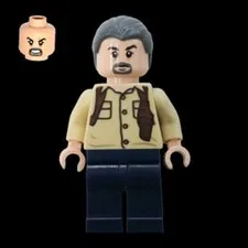 Vic Hoskins 75918 Jurassic World LEGO Minifigure Mini Figure Jw008