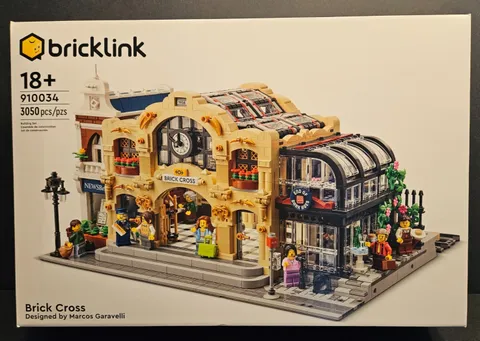 LEGO BrickLink 910034 Brick Cross Train Station BDP Series 2 3050pc New