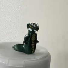LEGO Acidicus Minifigure Ninjago Rise of the Snakes Green Snake GREAT CONDITION 