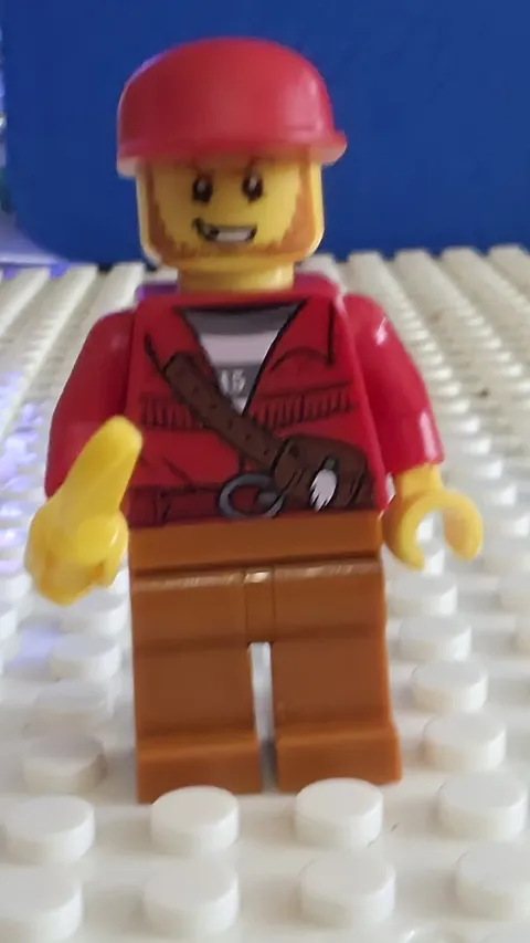 lego Minifigure City Mountain Police Crook Cty0831