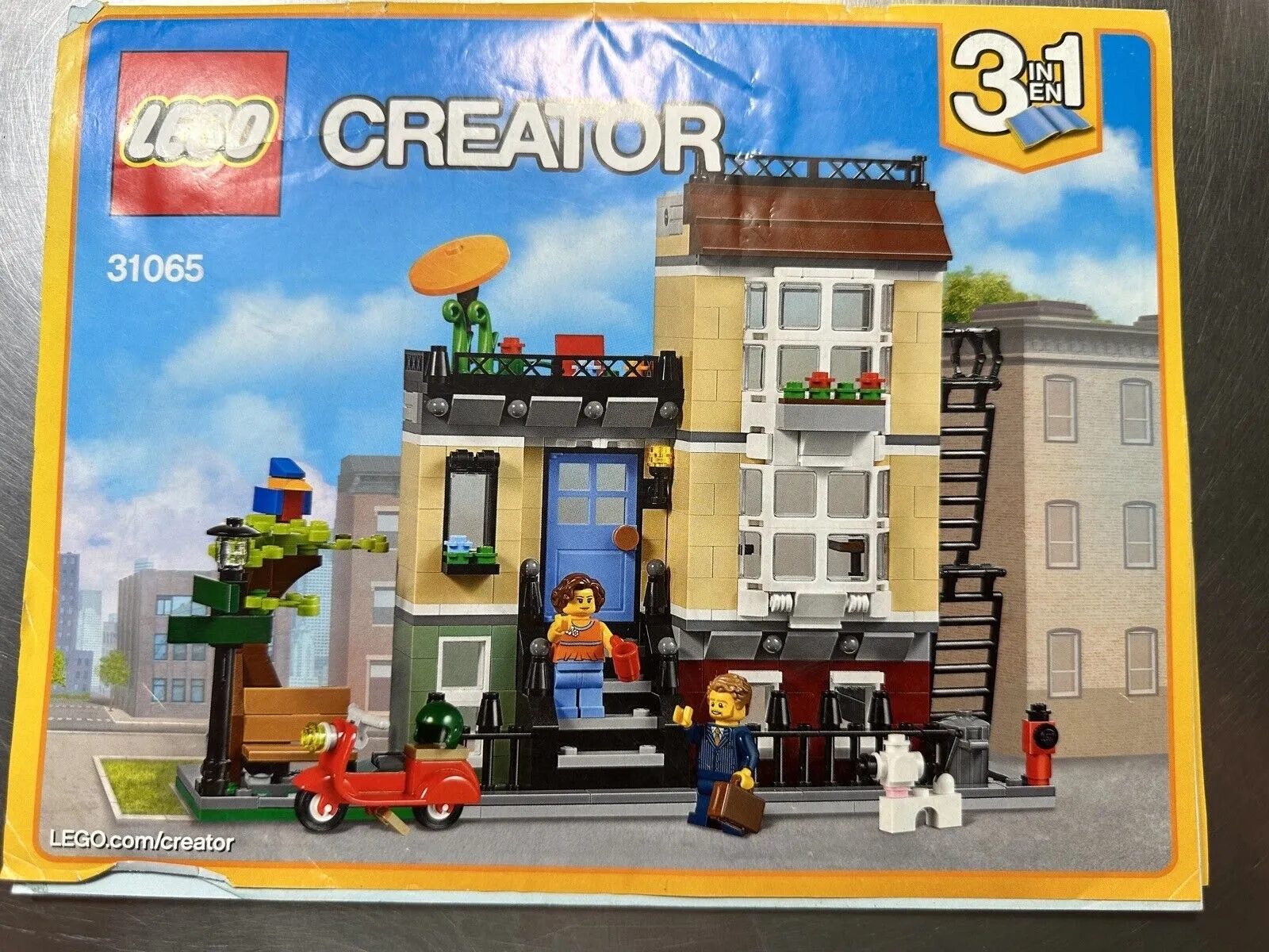 2017 LEGO Creator 31065 Manual Booklet Used Condition