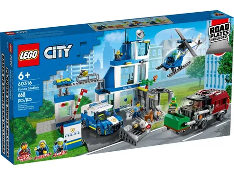 LEGO City 60316 Mobile Police Station New Sealed