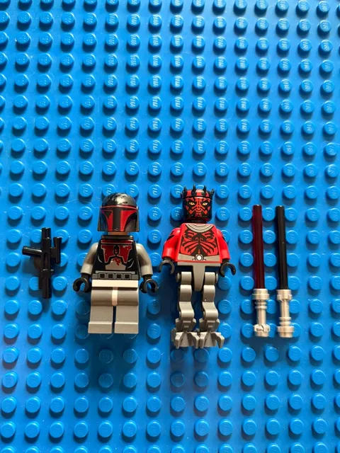 LEGO Star Wars Darth Maul + Super Commando 75022 sw0493 Clone Wars