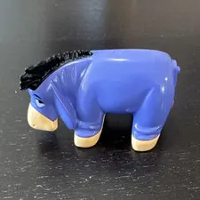 LEGO Eeyore Animal Figure Winnie the Pooh Set Purple Black Beige 1 Piece