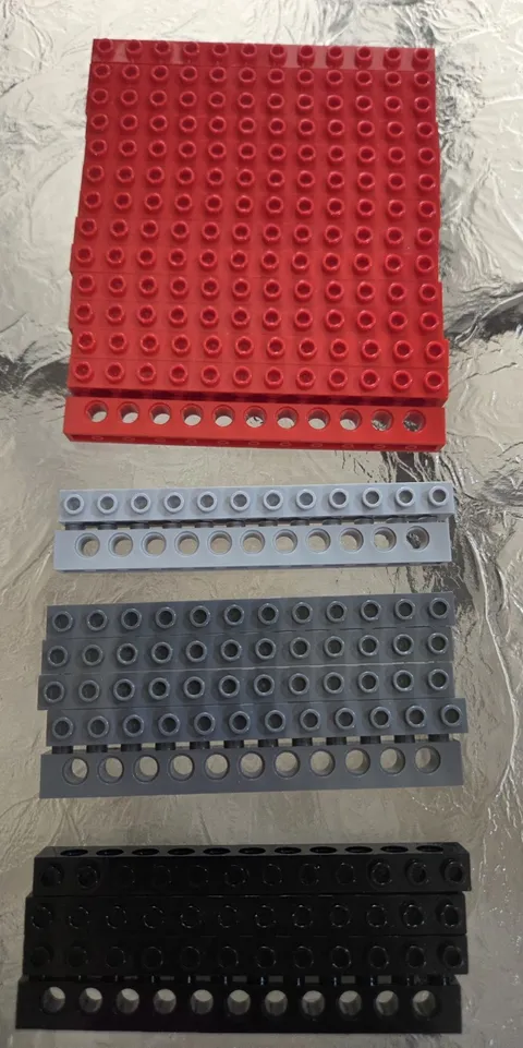 Lego TECHNIC Brick 1 x 12 with Holes Part 3895  (25 Pieces)