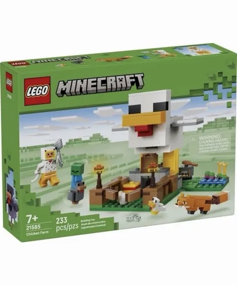 Lego Minecraft *Chicken Farm* (21585) 233 Pieces