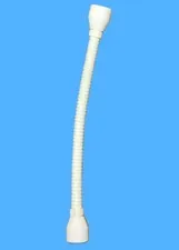 LEGO White Hose Flexible 8.5L Same Color Tabbed Ends Vintage 73590c02a 6211