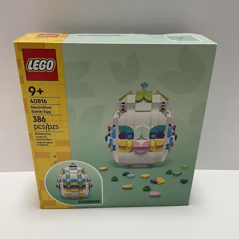 LEGO 40816 Decorative Easter Egg Building Set 386 Pieces New Sealed