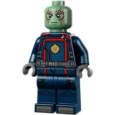 LEGO Speed Champions Minifigure sh0879 Drax Dark Blue Suit sh0879
