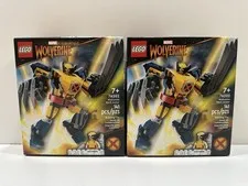 LEGO Marvel Super Heroes Wolverine Mech Armor Building Set 76202 X-Men 2-Pack