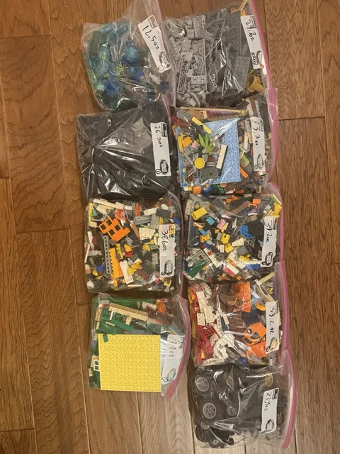 16.56 Pounds Of Misc Legos