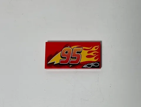 Lego Disney Cars Replacement Lightning McQueen Race Car Number