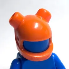 Lego - Minifigure Headgear - Orange, Helmet, Space