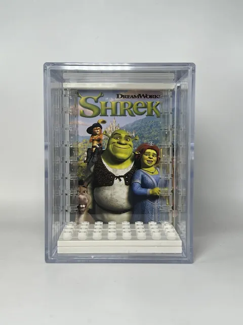 Collectible Force Pack Minifigure Display Case For Lego Disney Shrek