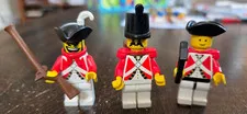 Lot of 3 LEGO Imperial Guard Officer Soldier Minifigure  Pirates