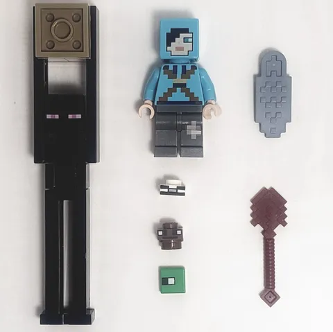 LEGO Minecraft Dragon Slayer Enderman Minifigure Ghast Bat Turtle Eye ElytraWing