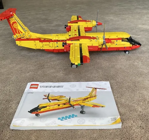 LEGO Technic 42152 Fire Plane - Complete Set - WITH build instruction manual