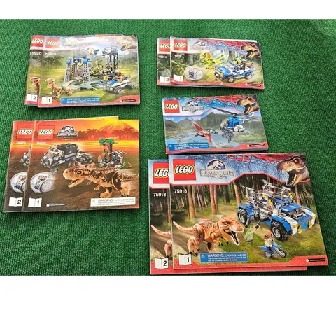 LEGO Jurassic World Sets Instructions 75916 75918 75919 75920 75929