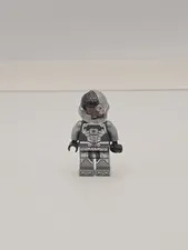 Cyborg sh0155 Black Gloves Smiling Super Heroes Minifigure Lego