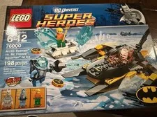 LEGO DC Comics Super Heroes Arctic Batman Vs Mr. Freeze Aquaman on Ice NEW 76000