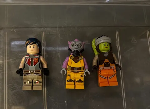 LEGO Star Wars Rebels Ghost Crew lot, Zeb (sw0575) Sabine (sw0616) Hera (sw0576)
