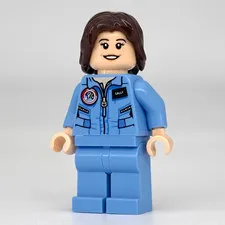 Lego Women of NASA Sally Ride Minifigure idea037 - 21312 Female Space Astronaut