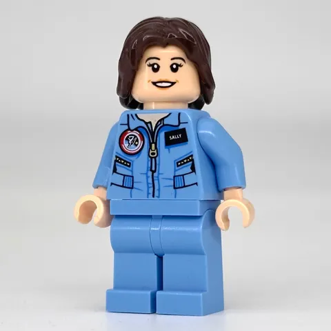 Lego Women of NASA Sally Ride Minifigure idea037 - 21312 Female Space Astronaut