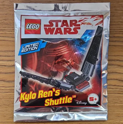LEGO Star Wars 911831 Kylo Ren's Shuttle Foil Pack 33 pcs Ages 5+ (2017)