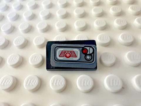 LEGO Slope 30 1 x 2 x 2/3 with SW First Order Transporter Screen 85984pb246
