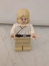Lego Luke Skywalker 10188 10179 Tatooine, Light Flesh Star Wars Minifigure