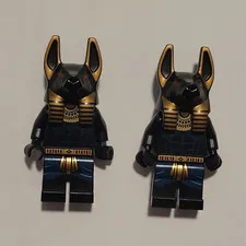 LEGO Pharaohs Quest Anubis Guard, Lot of 2, Used Great condition 