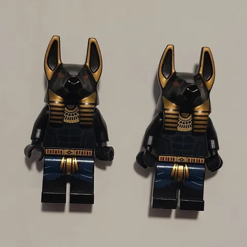 LEGO Pharaohs Quest Anubis Guard, Lot of 2, Used Great condition 