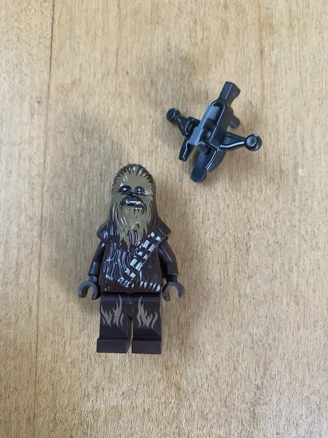 Lego Star Wars Chewbacca - Dark Brown, Medium Nougat Fur Minifigure